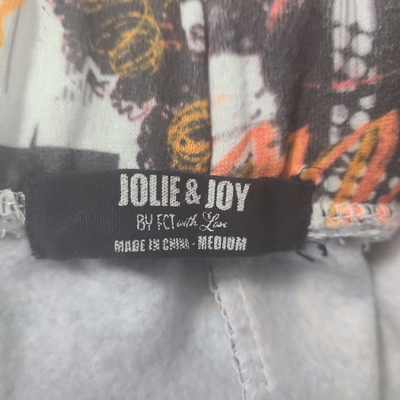 Jolie & Joy Woman's Joggers, Size: Medium Color: Multi-color - Picture 13 of 14